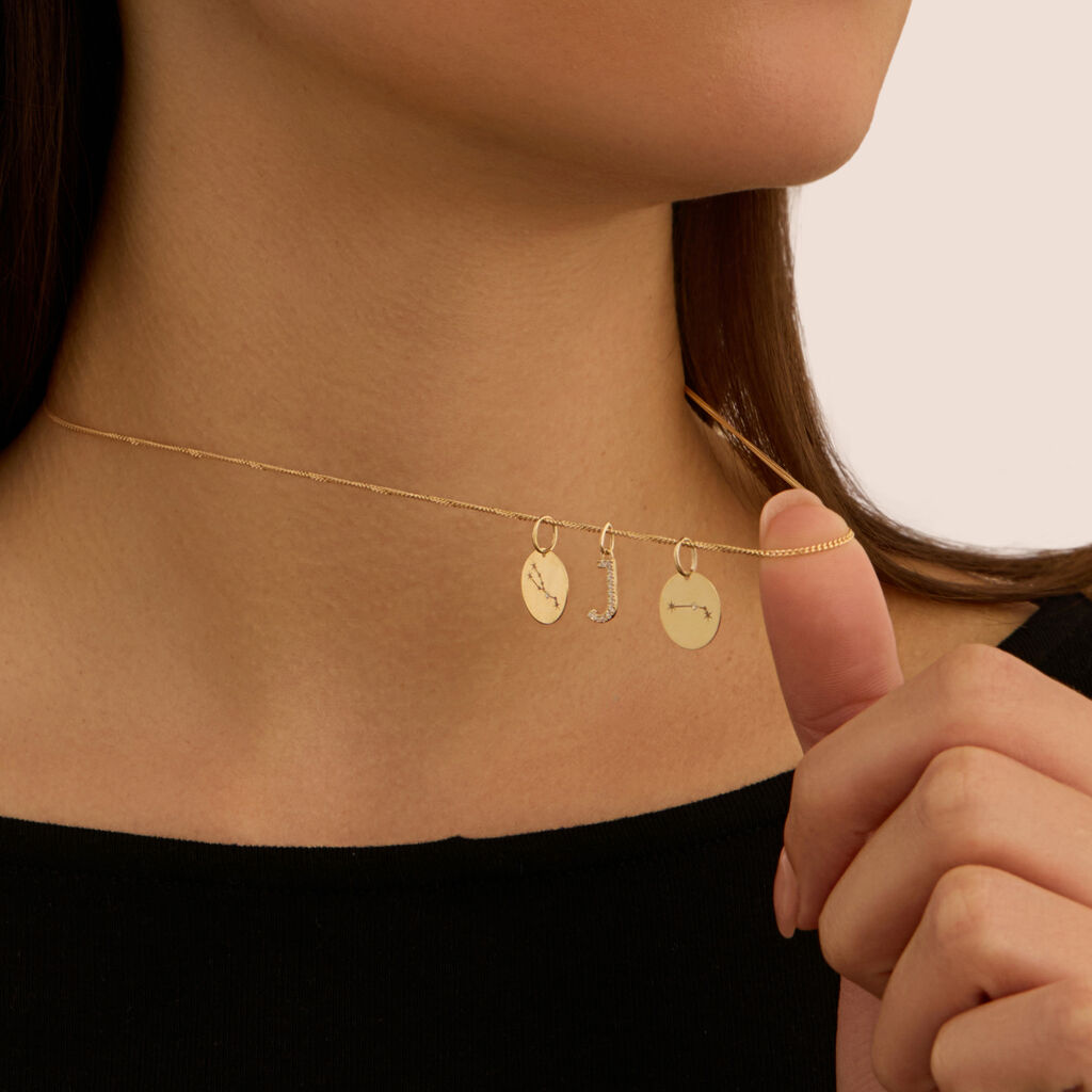 Pendente Poème Oro Giallo Cubic Zirconia - Ciondoli Donna | Stroili
