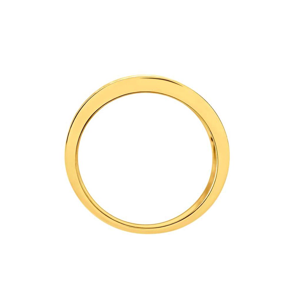 Anello Fascia Golden Lover Oro Bicolore - Anelli 18 Carati Donna | Stroili