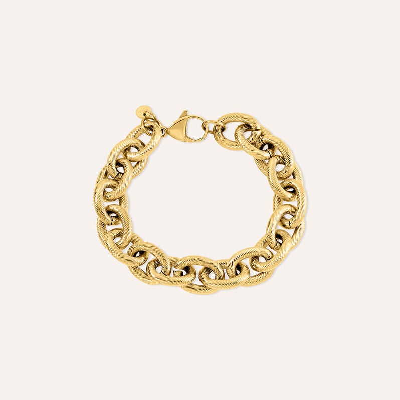 Bracciale Radiance Acciaio Dorato - Bracciali Donna | Stroili