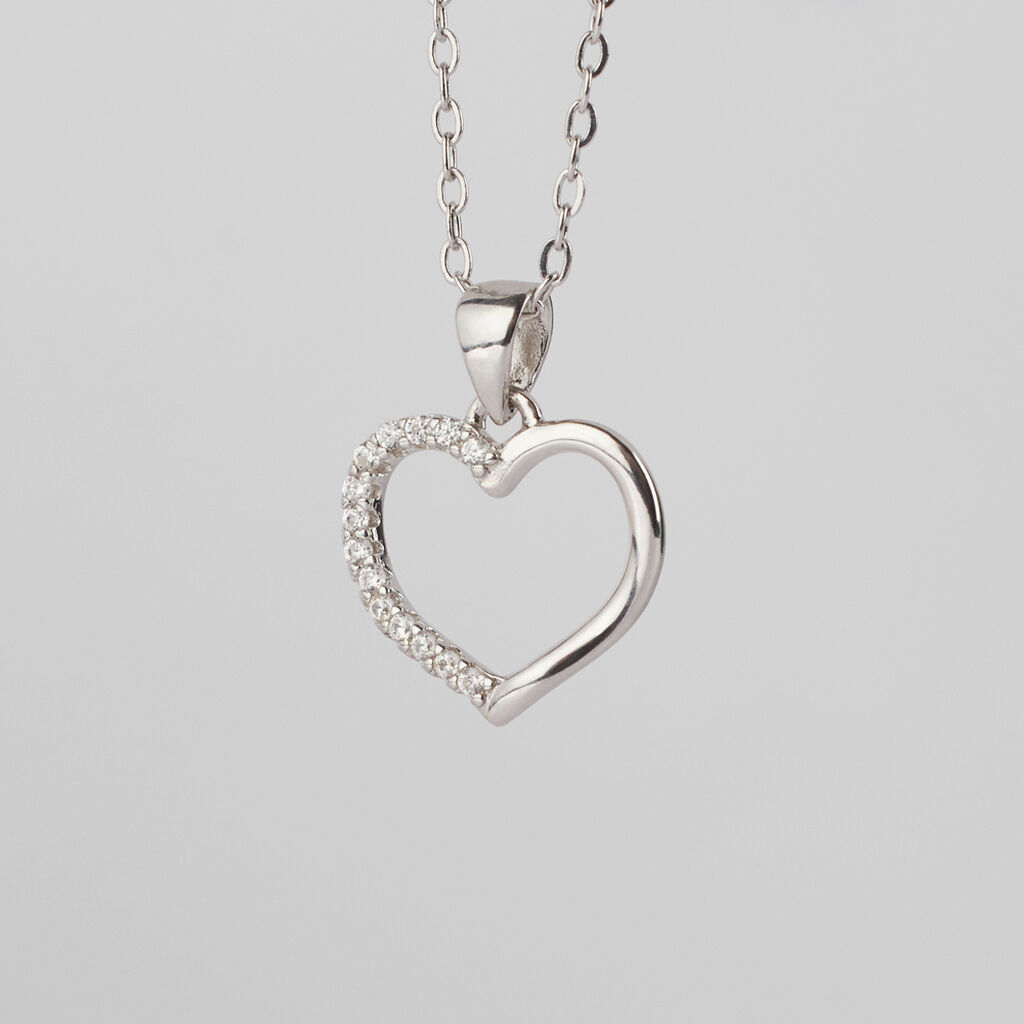 Collana Silver Moments Argento Rodiato Cubic Zirconia - Collane Donna | Stroili