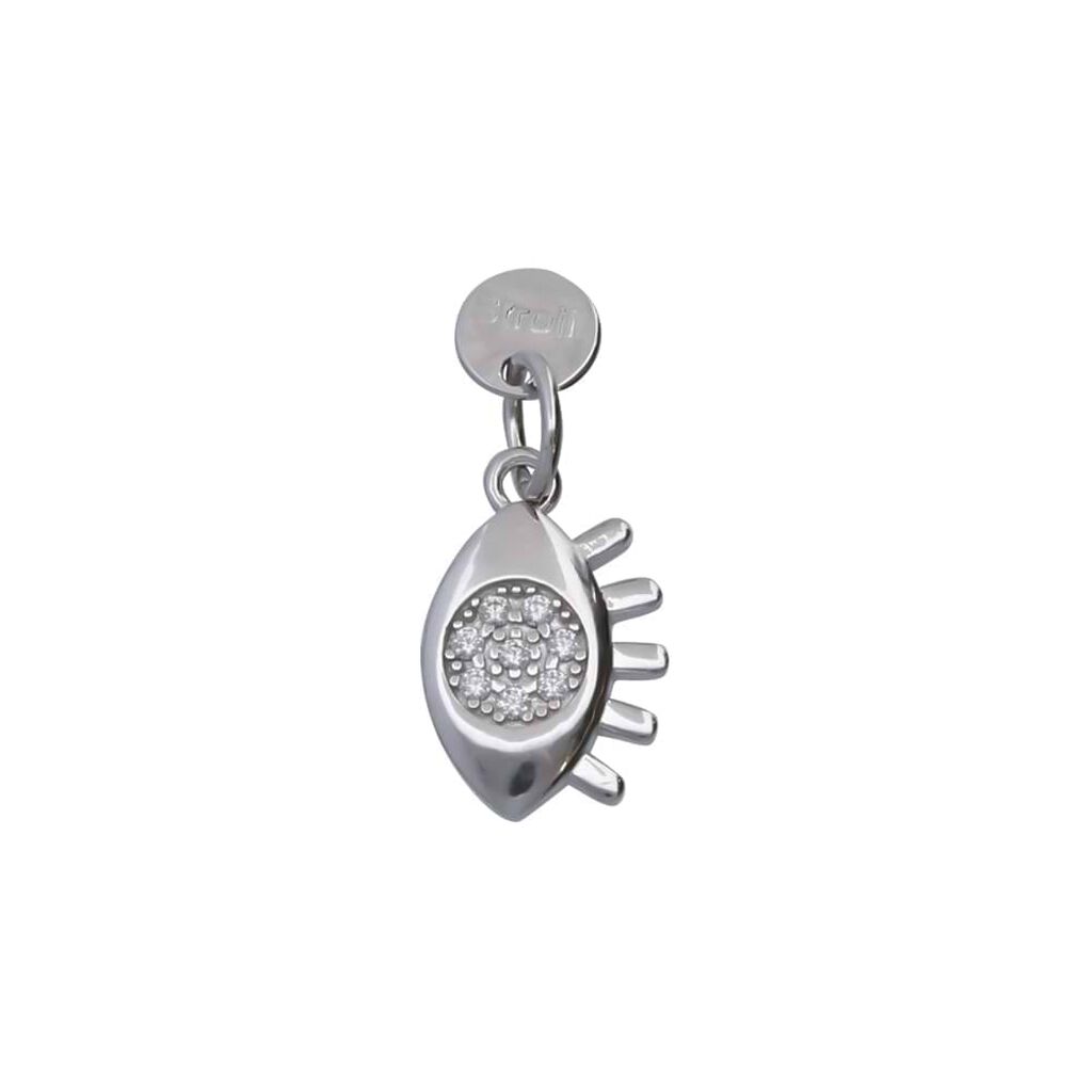 Pendente Love Beats Argento Rodiato Cubic Zirconia