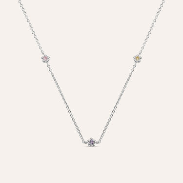 Collana Silver Baby Argento Rodiato Cubic Zirconia
