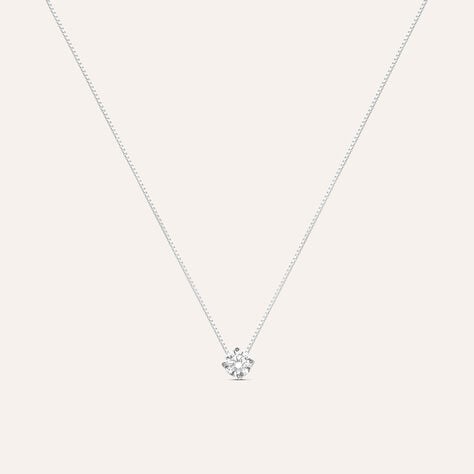Collana Punto Luce Silver Elegance Argento Rodiato Cubic Zirconia - Gioielli Donna | Stroili