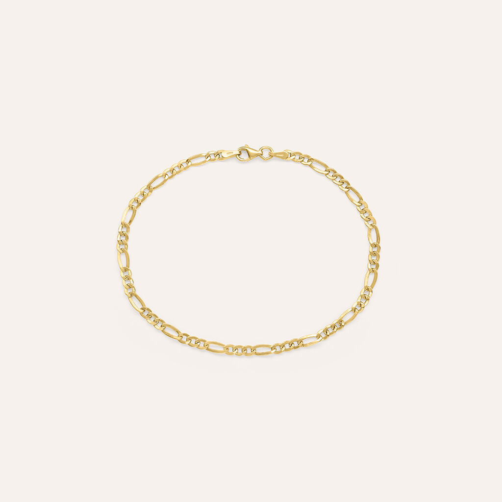 Bracciale Catena Oro Uomo Oro Giallo