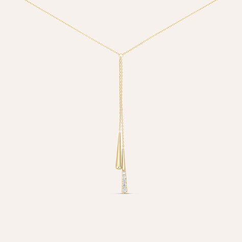 Collana Golden Dreams Placcato Oro Giallo Cubic Zirconia - Collane Donna | Stroili