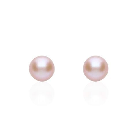 Orecchini Lobo Mon Petit Oro Bianco Perla D'Acqua Dolce - Orecchini a Lobo Bambino | Stroili