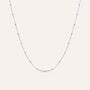 Catenina Love Beats Argento Rodiato