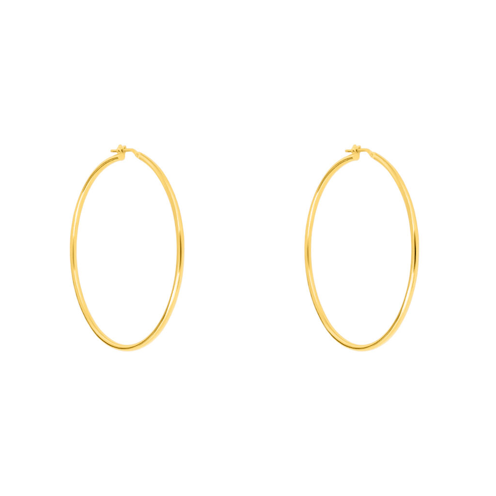 Orecchini A Cerchio Toujours Oro Giallo - Orecchini a Cerchio Donna | Stroili