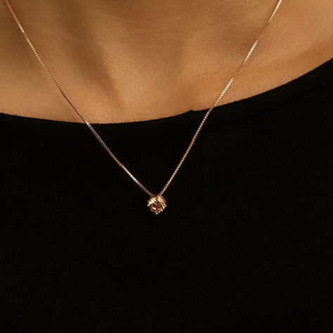 Collana Punto Luce Silver Rainbow Argento Rosa Cubic Zirconia - Gioielli Donna | Stroili