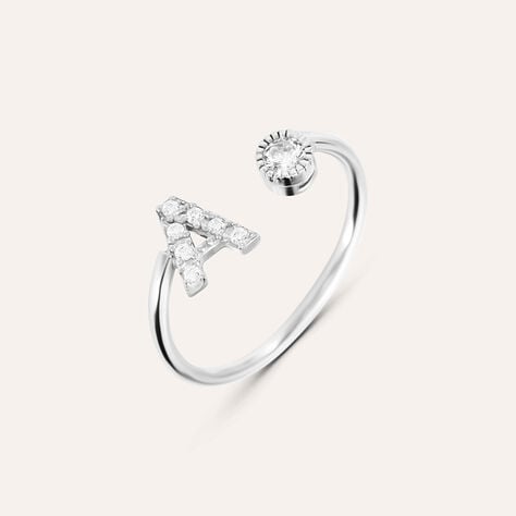 Anello Fantasia Silver Moments Argento Rodiato Cubic Zirconia - Anelli con Pietre Donna | Stroili