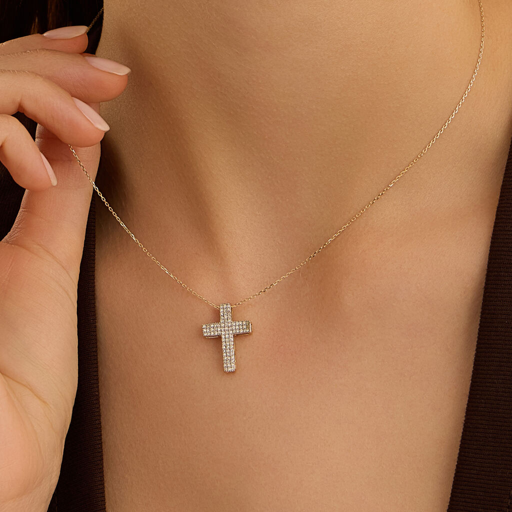 Collana Sophia Oro Giallo Diamante - Collane Donna | Stroili