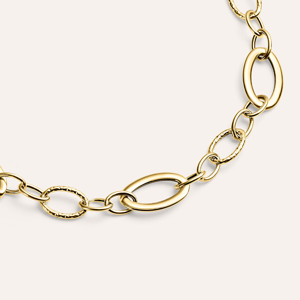 Bracciale Catena Gold Essence Oro Giallo - Bracciali Donna | Stroili