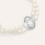 Bracciale Silver Pearls Argento Bianco Perla sintentica Cubic Zirconia