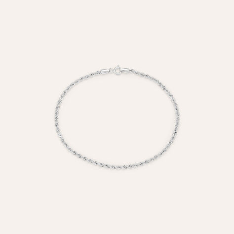 Bracciale Catena Colette Oro Bianco - Bracciali Donna | Stroili