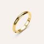 Fede Francesina 2.5 mm Oro Giallo