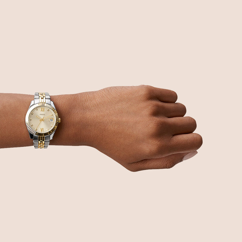 Orologio Al Quarzo Fossil Scarlette Es4949 - Orologi con Datario Donna | Stroili