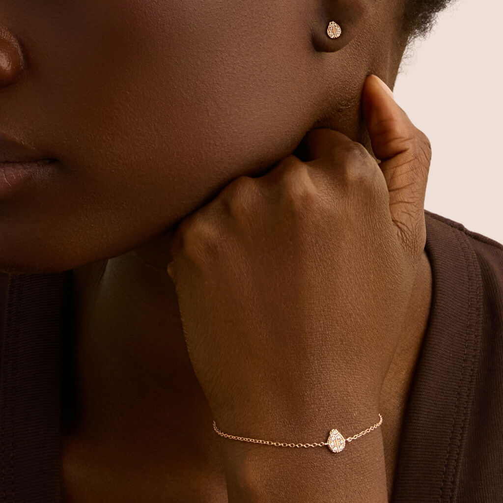 Orecchini Lobo Silver Moments Argento Rosa Cubic Zirconia - Orecchini a Lobo Donna | Stroili