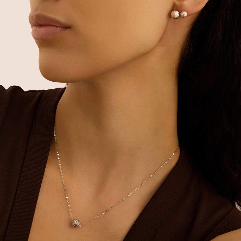 Collana Golden Lover Oro Bianco - Collane Donna | Stroili