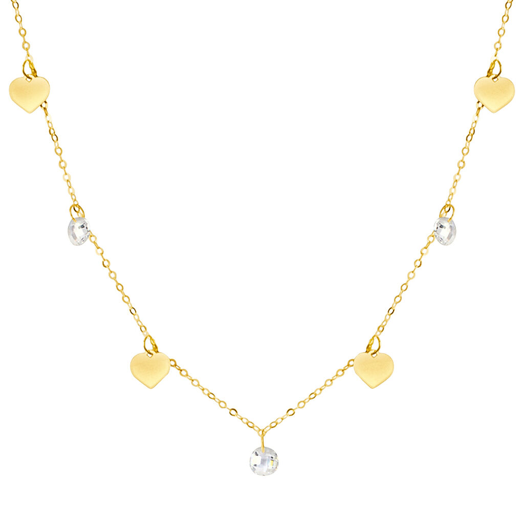 Collana Beverly Oro Giallo Cubic Zirconia - Collane Donna | Stroili