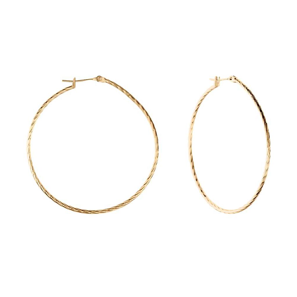 Orecchini A Cerchio Golden Dream Placcato Oro Giallo