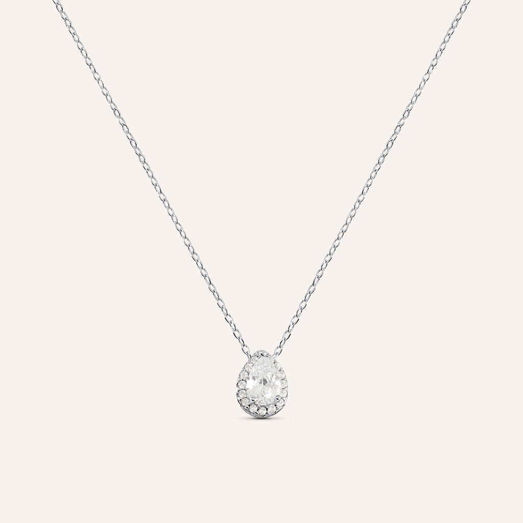 Collana Silver Elegance Argento Cubic Zirconia