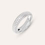 Anello Fascia Silver Shine Argento Rodiato Cubic Zirconia