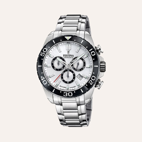 Orologio Al Quarzo Festina Swiss Made Chrono F20042/1 - Orologi con Datario Uomo | Stroili