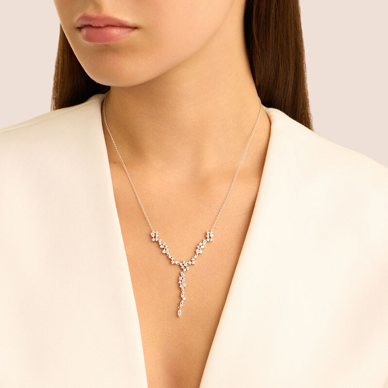 Collana Silver Elegance Argento Rodiato Cubic Zirconia - Gioielli Donna | Stroili