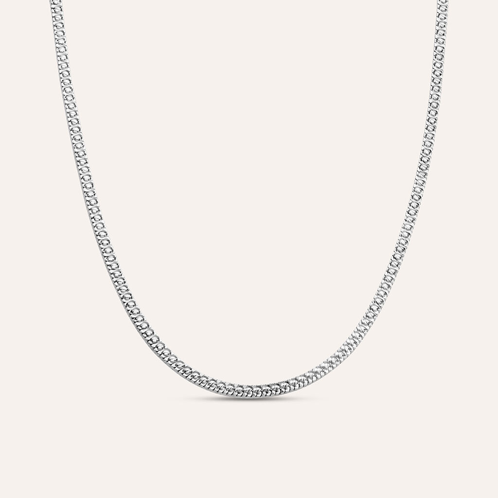 Catena Gentleman Argento Rodiato