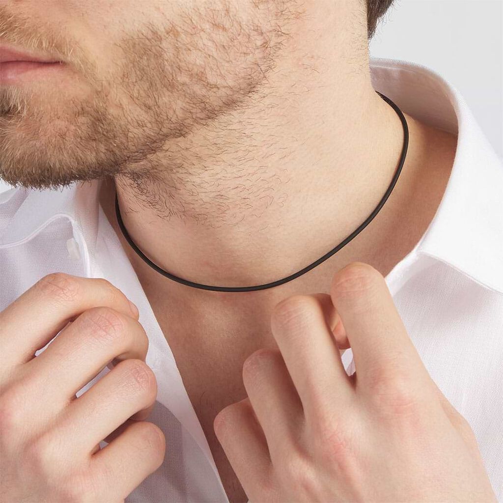 Collana Gentleman Argento Rodiato - Collane Uomo | Stroili