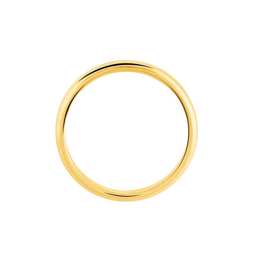 Fede Classica 3.5 mm Oro Giallo - Anelli con Incisione Unisex | Stroili