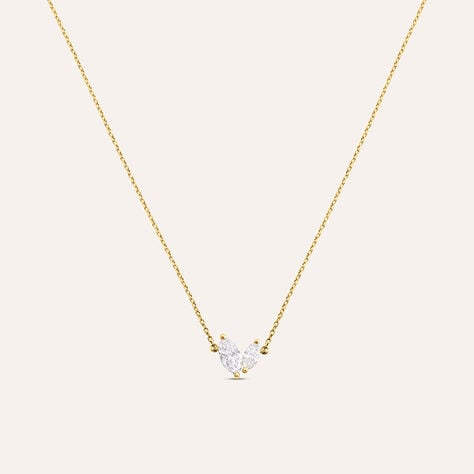 Collana Diamade Glam Oro Giallo Diamante Lab-Grown - Collane Donna | Stroili