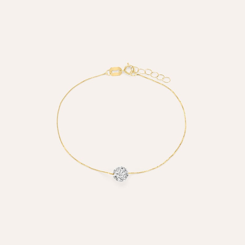 Bracciale Christelle Oro Giallo Cristallo - Bracciali Donna | Stroili