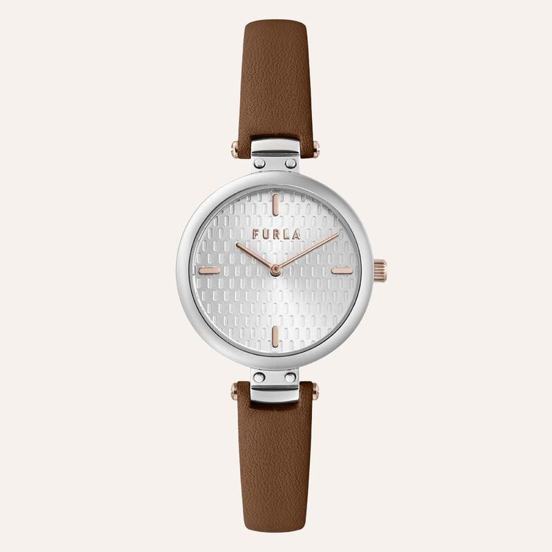Orologio Al Quarzo Furla New Pin Ww00018002l1 - Orologi solo Tempo Donna | Stroili