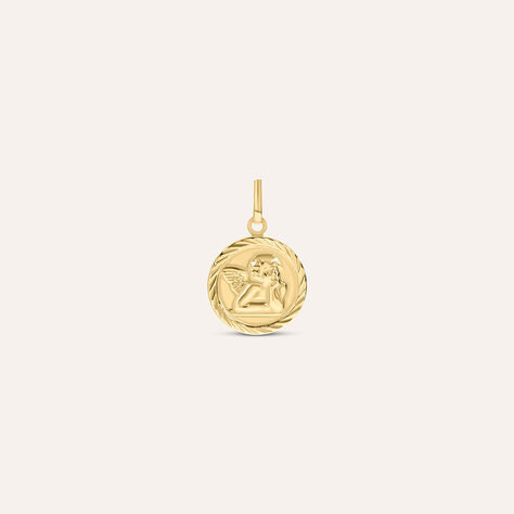 Pendente Holy Oro Giallo - Ciondoli con Incisione Unisex | Stroili