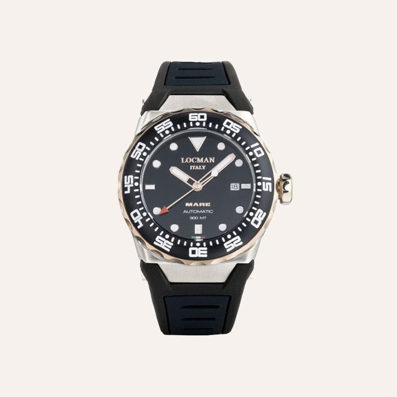 Orologio Automatico Locman Mare 0559m01r-0rbkrgsk2 - Orologi Automatici Uomo | Stroili