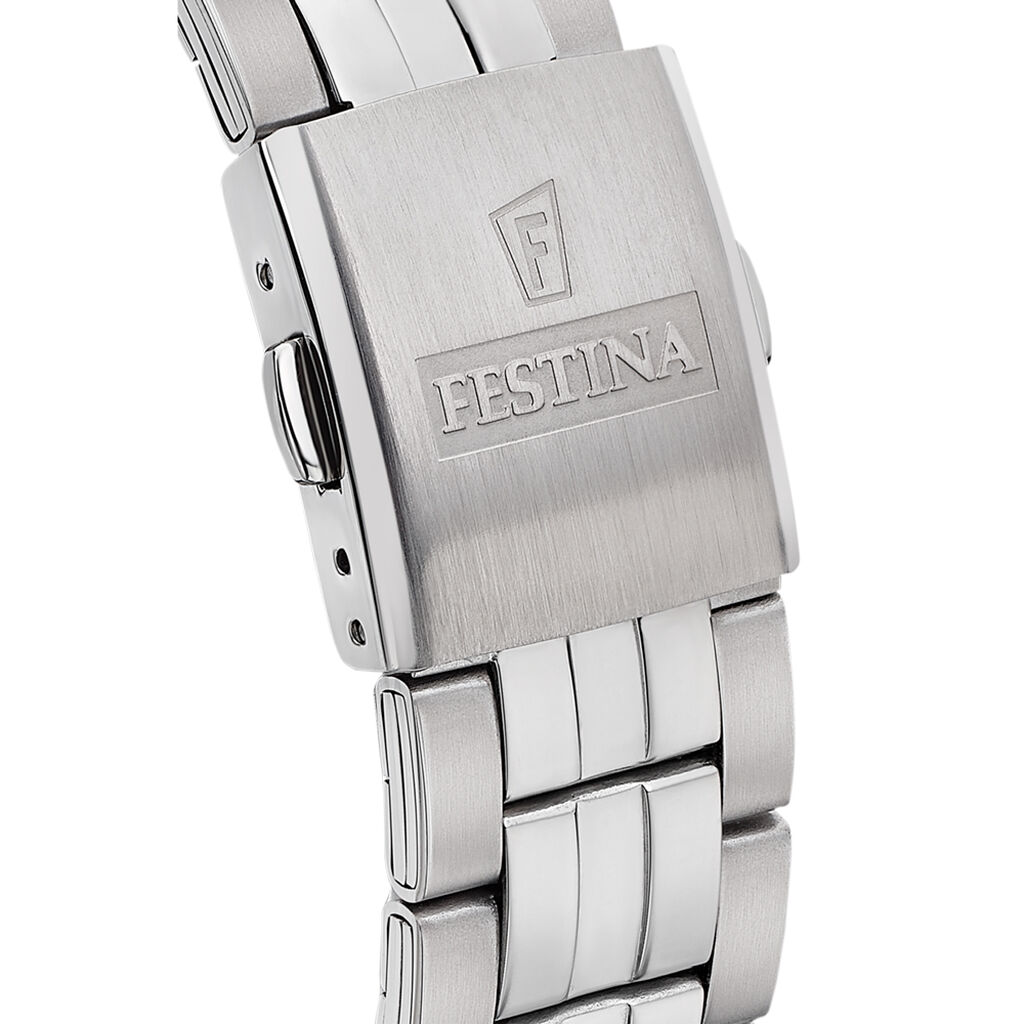 Orologio Al Quarzo Festina Acero Classico F20425/2 - Orologi con Datario Uomo | Stroili