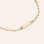 Bracciale Con Targhetta Holy Oro Giallo