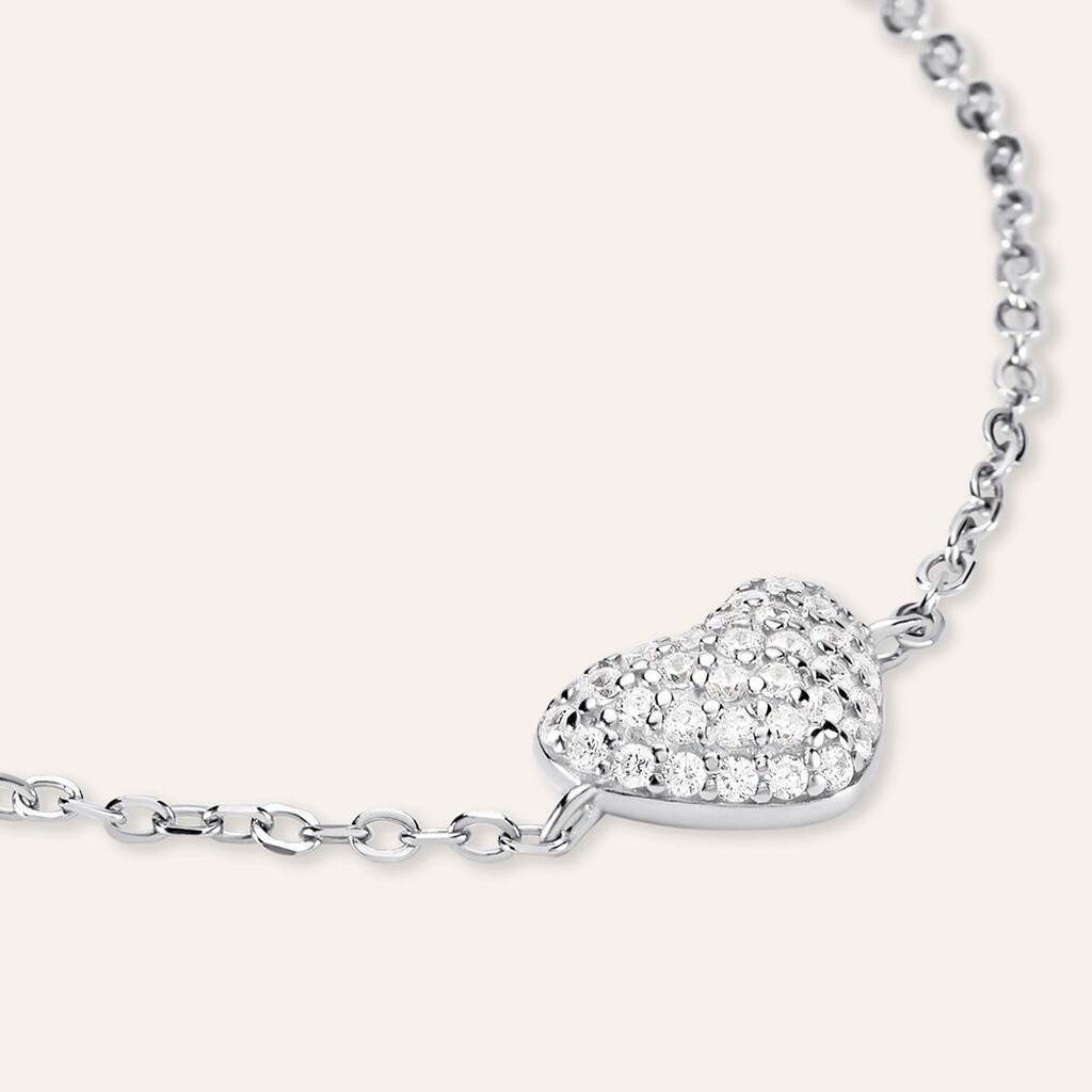 Bracciale Silver Shine Argento Rodiato Cubic Zirconia