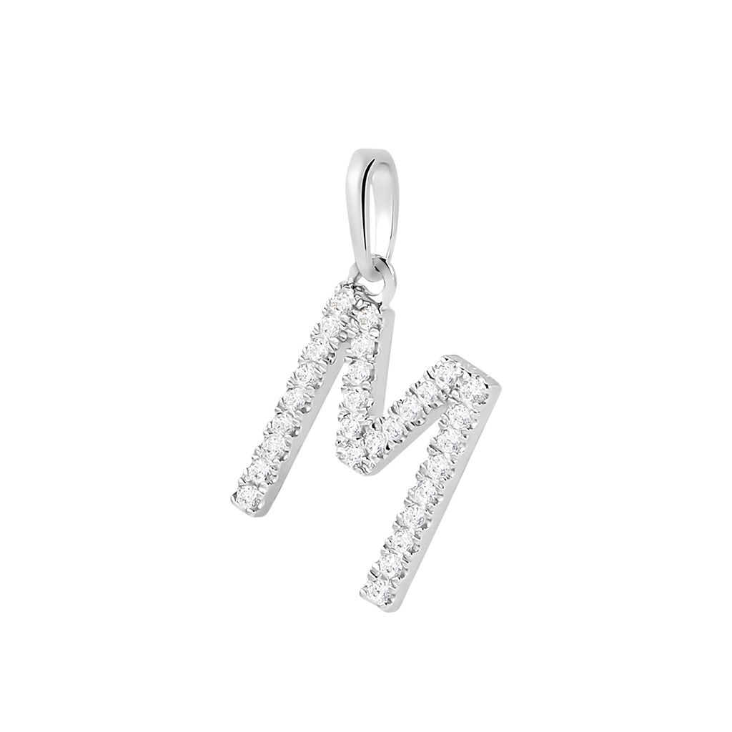 Pendente Poème Oro Bianco Cubic Zirconia - Ciondoli Donna | Stroili