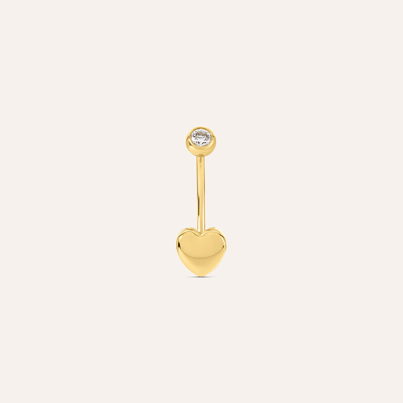 Piercing Ombelico Bon Ton Oro Giallo Cubic Zirconia - Gioielli Donna | Stroili