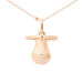 Collana Chiama Angeli Lady Code Acciaio Rosa - Collane Chiama Angeli Donna | Stroili
