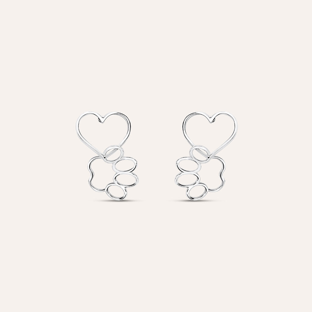 Orecchini Pendenti Silver Collection Argento Rodiato