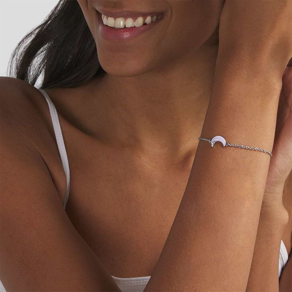 Bracciale Lady Sweet Acciaio Cristallo