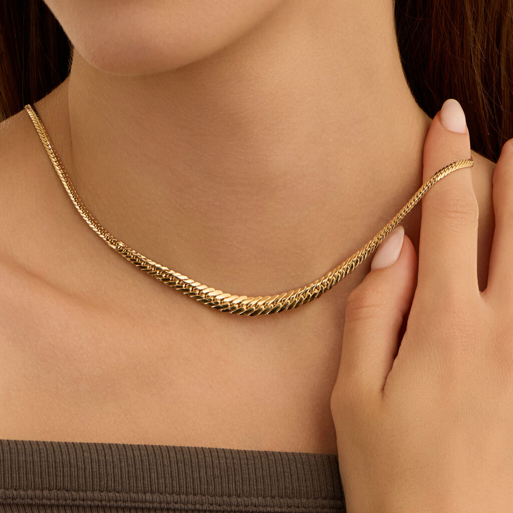 Catena Colette Oro Giallo - Collane Catena Donna | Stroili