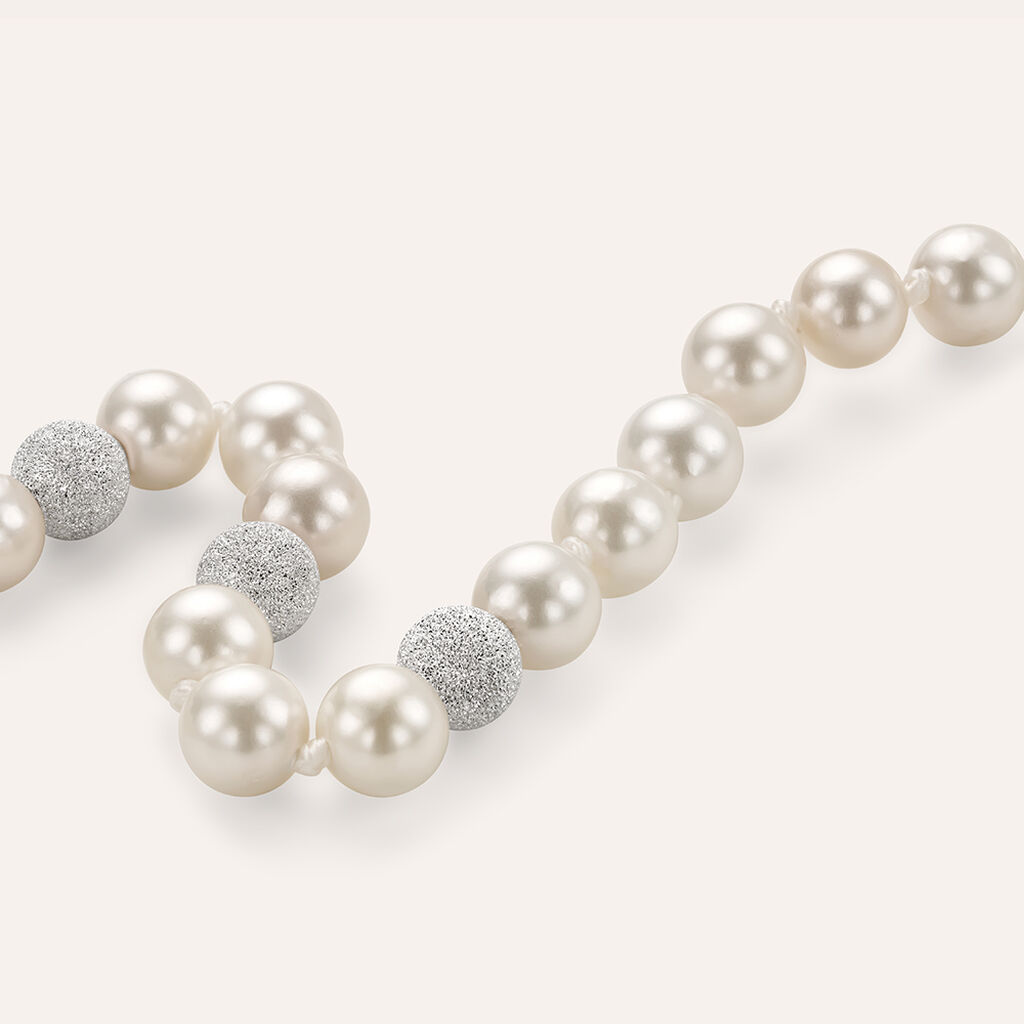 Bracciale Silver Pearls Argento Rodiato Perla sintentica - Bracciali Donna | Stroili
