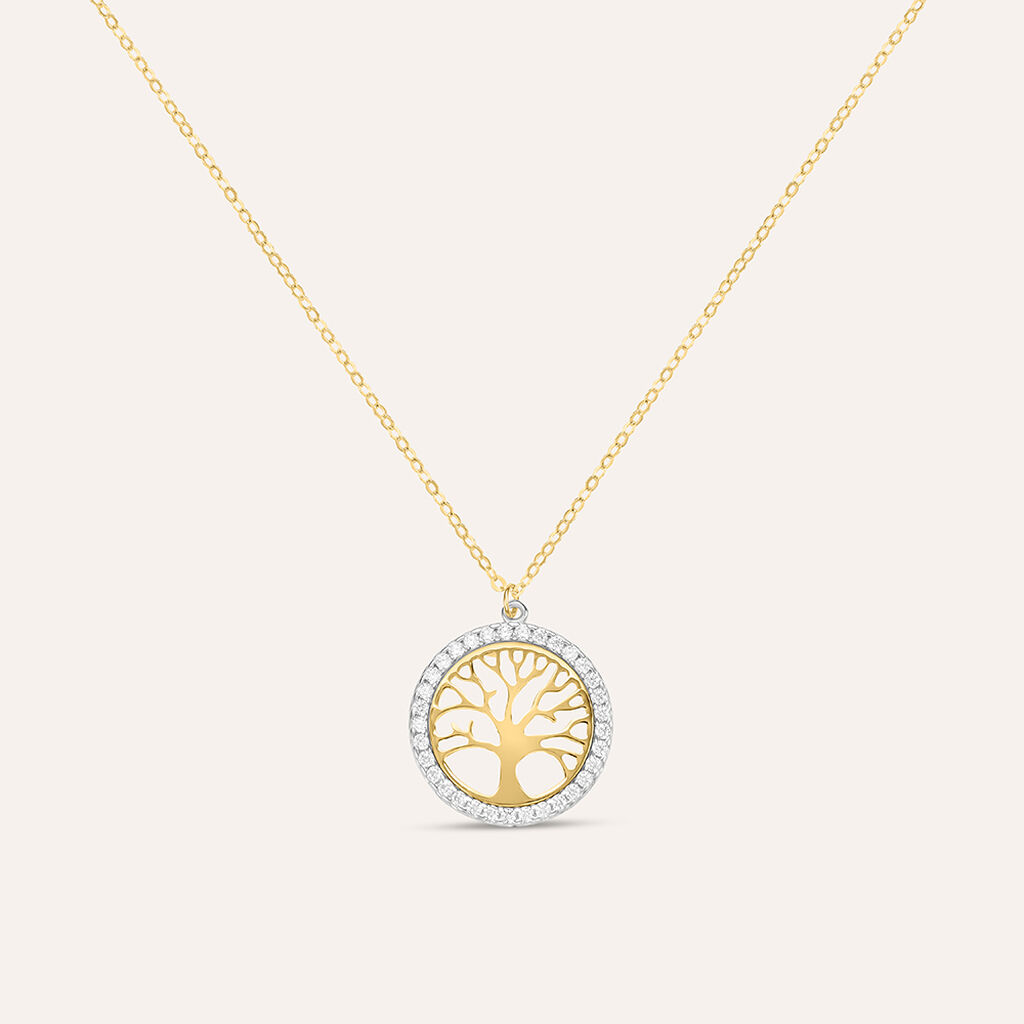 Collana Claire Oro Giallo Cubic Zirconia - Collane Donna | Stroili