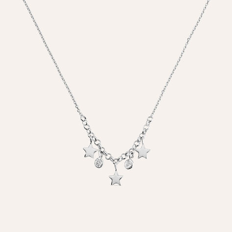 Collana Silver Collection Argento Rodiato Cubic Zirconia - Collane Donna | Stroili