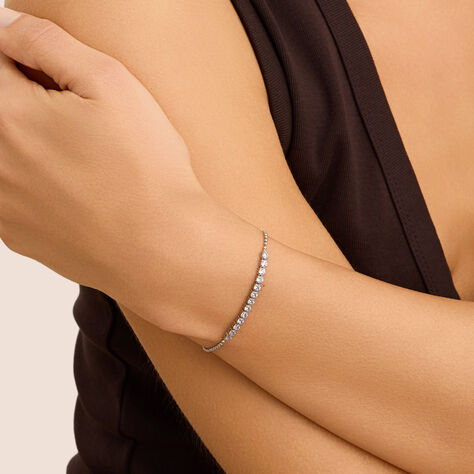 Bracciale Tennis Silver Elegance Argento Rodiato Cubic Zirconia - Bracciali Tennis Donna | Stroili