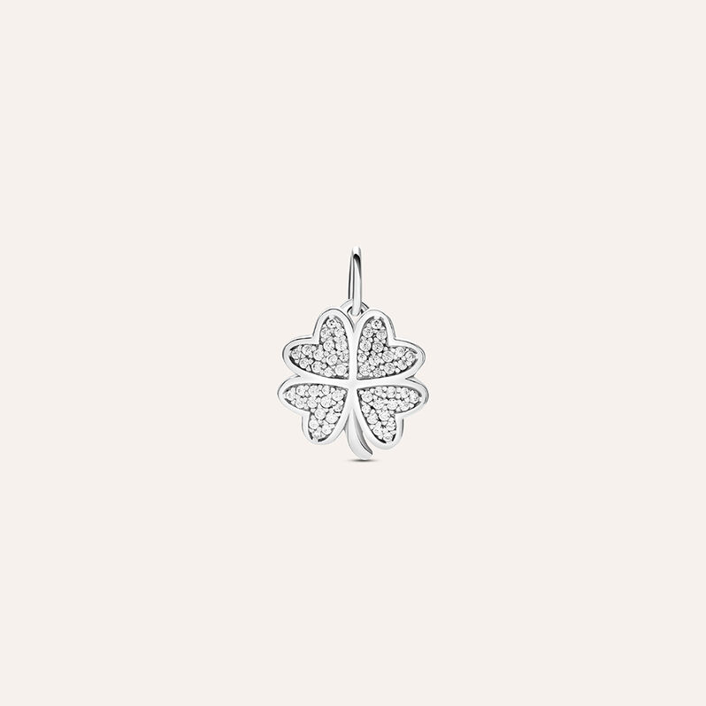 Pendente Love Beats Argento Rodiato Cubic Zirconia - Ciondoli Donna | Stroili